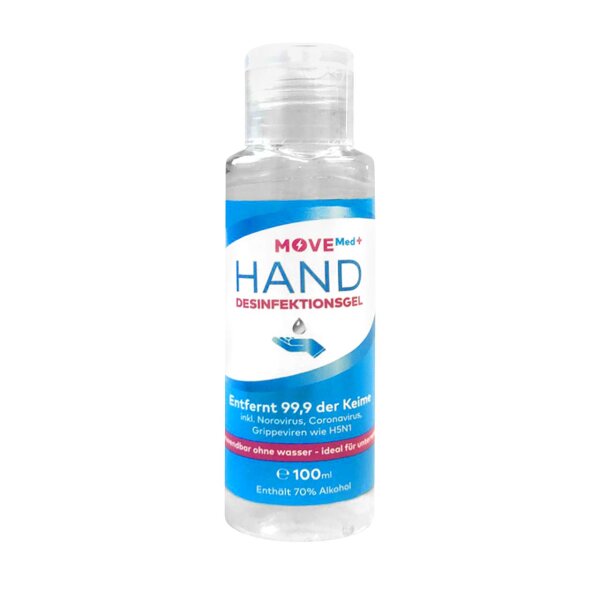 HAND Desinfektionsgel MOVE Med+ 100ml