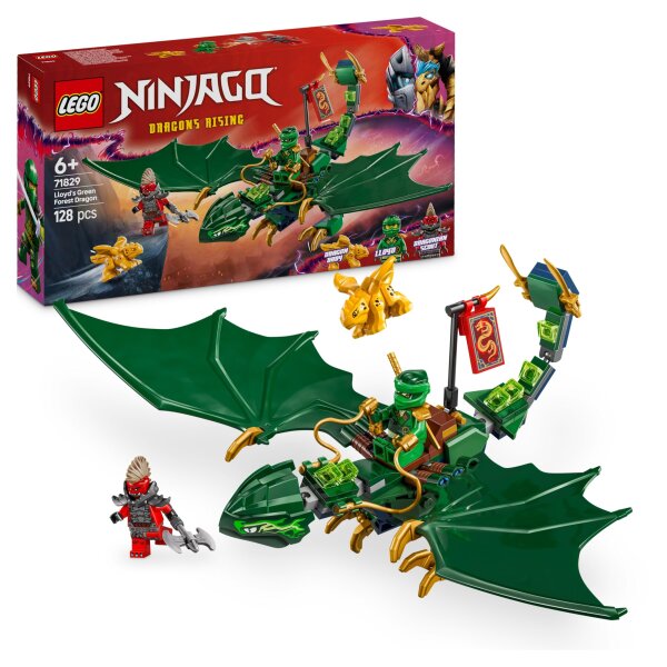 LEGO NINJAGO Lloyds grüner Walddrache 71829