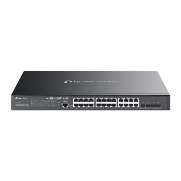 TP-LINK JetStream TL-SG3428XMP - Switch - managed - 24 x 10/100/1000 (PoE+)