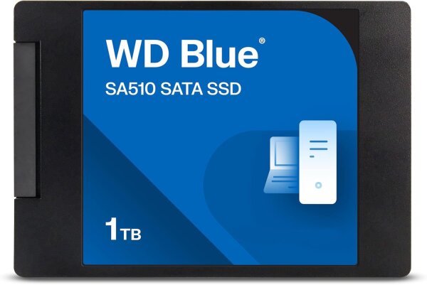 HDSSD 2.5" 1 TB WD Blue™ SA510 PC 3D SSD 7mm