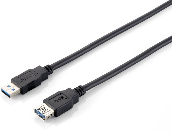Equip USB 3.0 Extension Cable - USB-A - 3m - Black