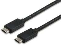 Equip USB 2.0 Cable - USB-C (M) - USB-C (M) - 1m - Black