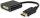 Equip Adapter - DisplayPort (M) - DVI-V (W) - Black