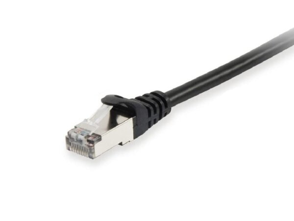 Equip Patch Cable - CAT6A S/FTP - 25 cm - Black