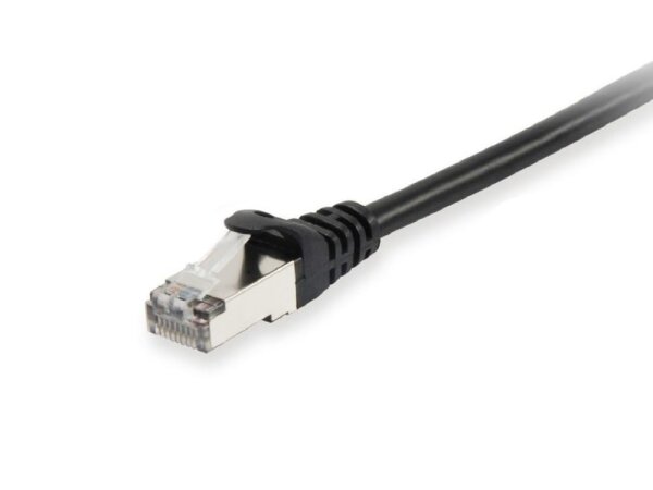 Equip Patch Cable - CAT6A S/FTP - 25 m - Black