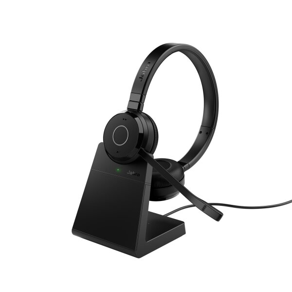 JABRA Evolve 65 TE Stereo - Headset -Bluetooth - kabellos - Adapter USB-A via Bluetooth
