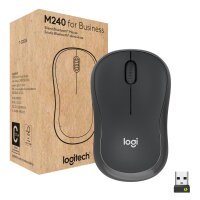 Logitech Mouse M240 Silent Wireless Black