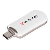 Verbatim Plectra White 128GB USB-C Flash Drive 30229