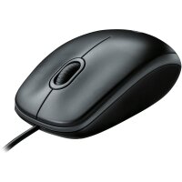 Logitech Mouse B100 Optical Corded Black OEM