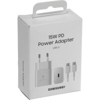 Samsung EP-T1510 - Netzteil - USB-C 15W - weiß
