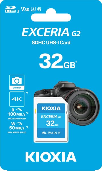 Kioxia Exceria G2 SD Card 32GB