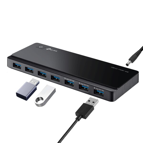 TP-LINK UH700 - Hub - 7 x SuperSpeed USB 3.0
