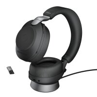 JABRA Evolve2 85 UC Stereo - Headset - Bluetooth -...