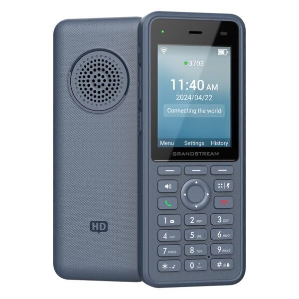 Grandstream WP836 - schnurloses VoIP-Telefon - mit Bluetooth-Schnittstelle - IEEE 802.11a/b/g/n/ac/a
