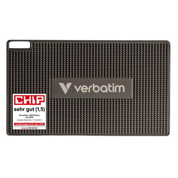 Verbatim Metal Mini SSD 1TB USB-C Gen 2 32031