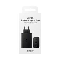 Samsung EP-T6530 - Netzteil - 65 Watt - 2 x USB-C - schwarz